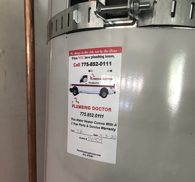 Water Heater Replacement Reno
